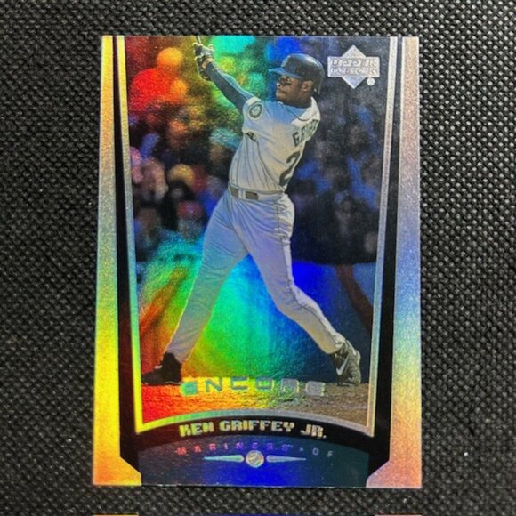 1999 Upper Deck Encore Ken Griffey Jr. #81 Holofoil Baseball Card Mariners HOF - Picture 1 of 2